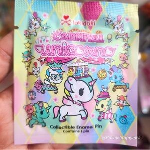 TOKIDOKI 🦄 Unicorno Carnival Enamel Pin Mystery NEW
